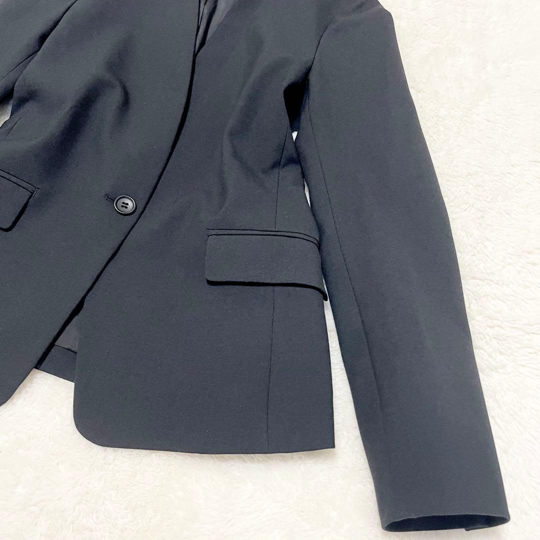 【極美品★】 PLST プラステ ビジネス スーツ ノーカラー