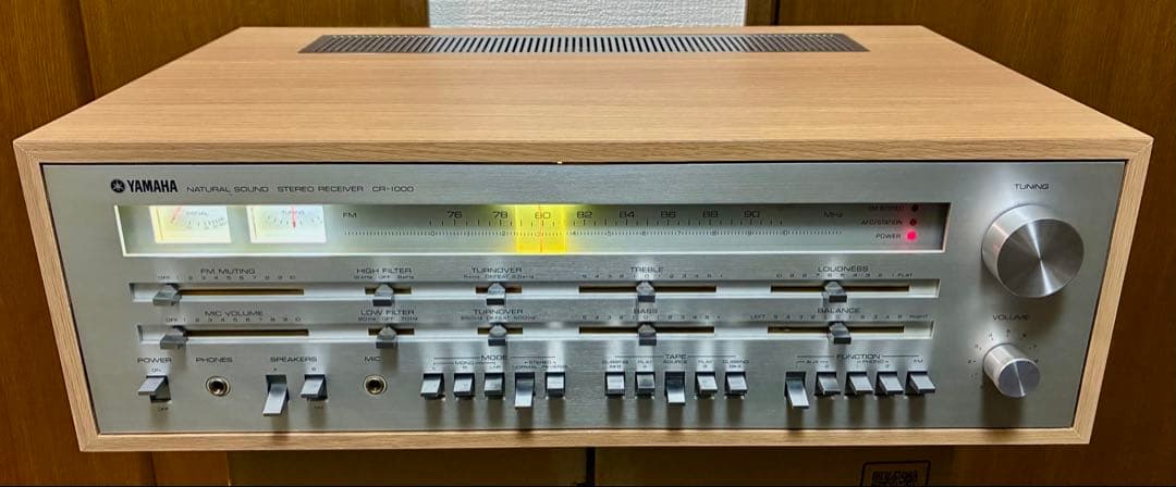 【レシーバーの最高峰・フルメンテ済・極上美品】　YAMAHA CR-1000