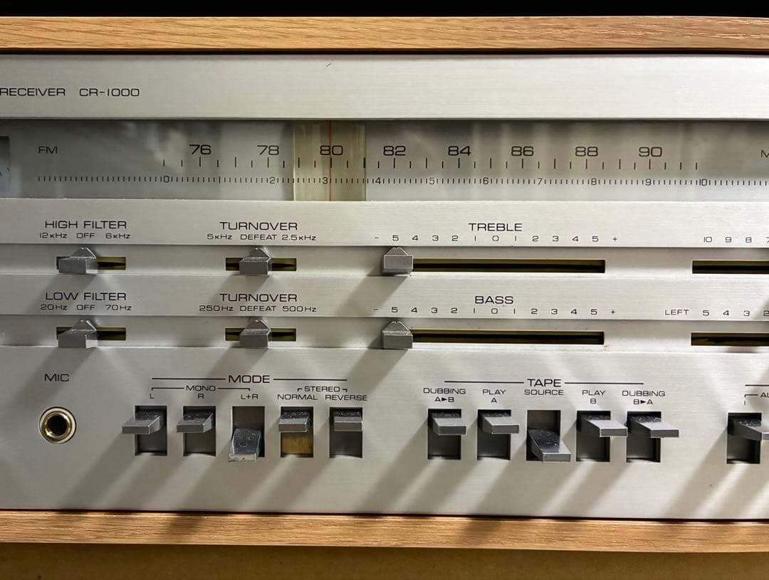 【レシーバーの最高峰・フルメンテ済・極上美品】　YAMAHA CR-1000