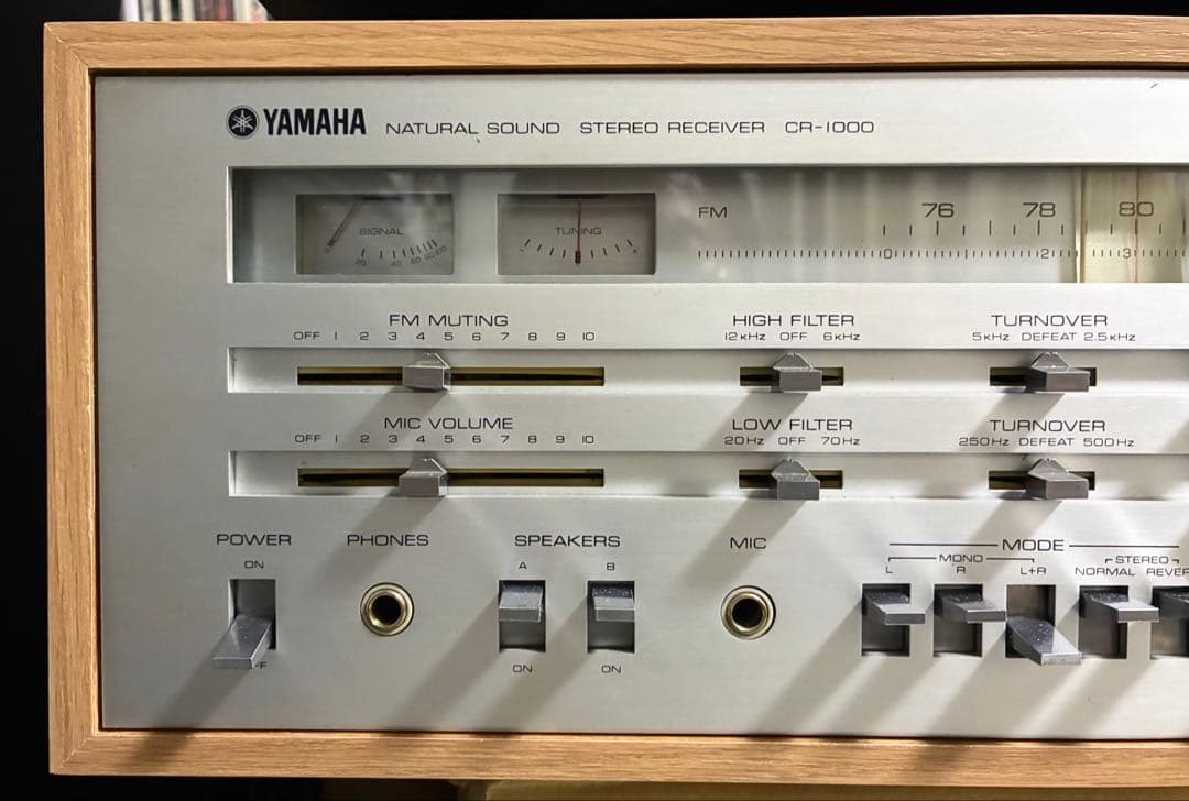 【レシーバーの最高峰・フルメンテ済・極上美品】　YAMAHA CR-1000