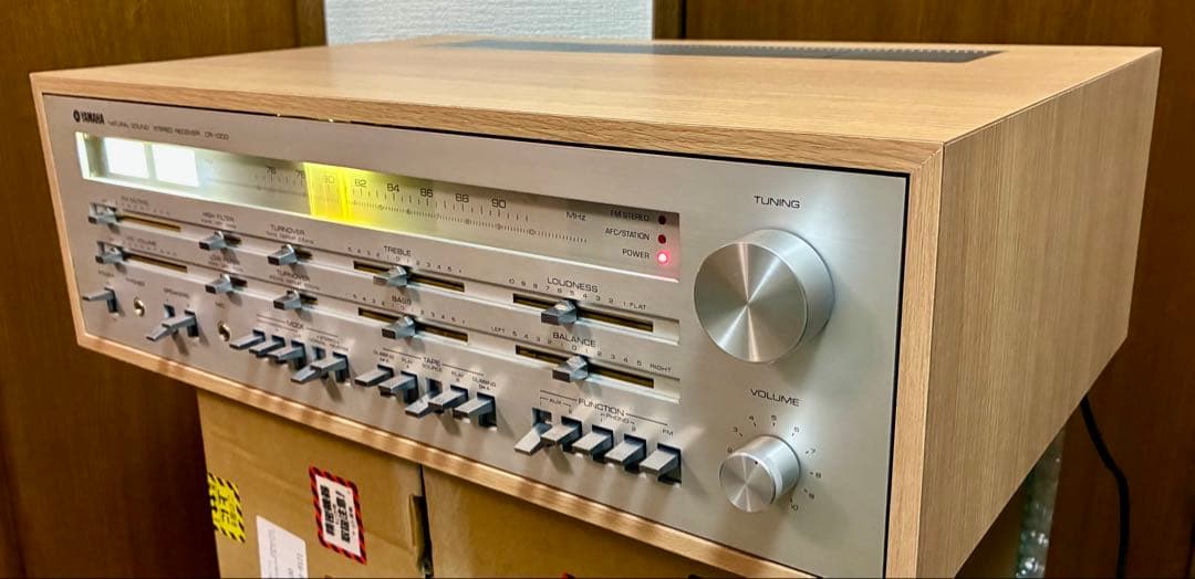 【レシーバーの最高峰・フルメンテ済・極上美品】　YAMAHA CR-1000
