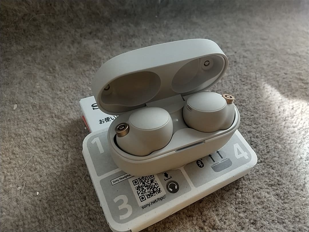 Sony WF-1000XM4 ワイヤレスイヤホン 箱説書明付 イヤホンのみ新品
