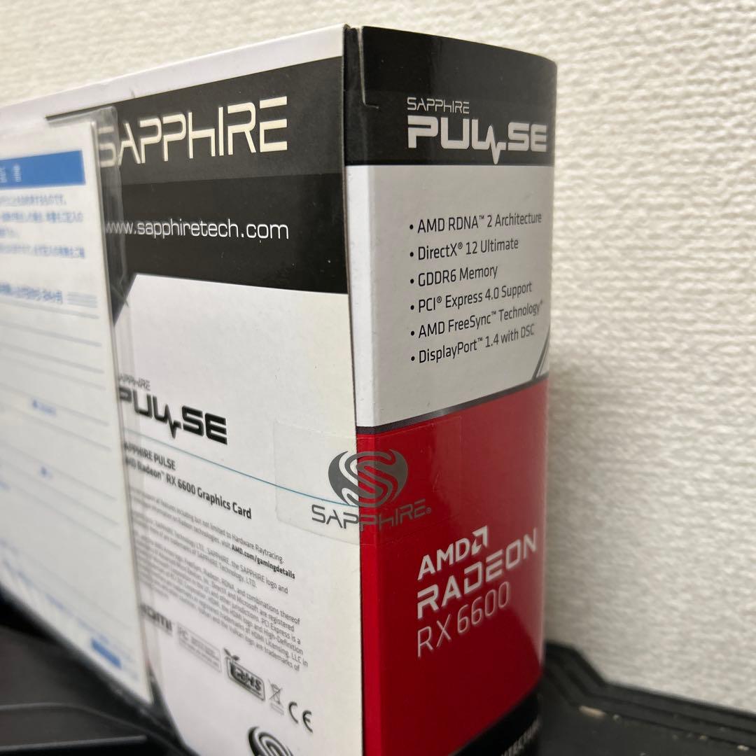 グラフィックボード・グラボ・ビデオカード SAPPHIRE PULSE AMD Radeon RX 6600
