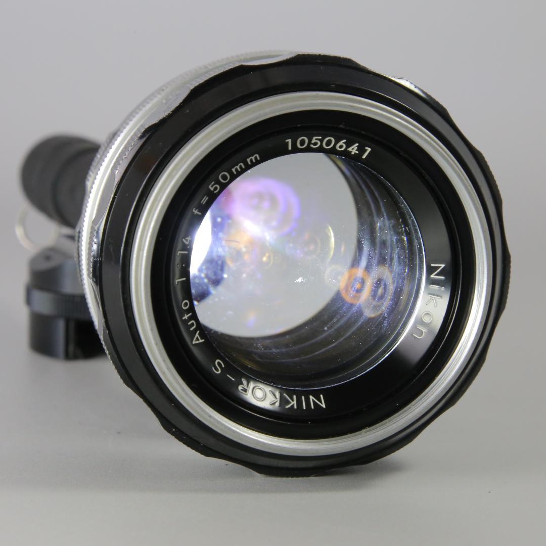 ☆完動品☆NikonF ブラックアイレベル 50mmＦ1.4＃209