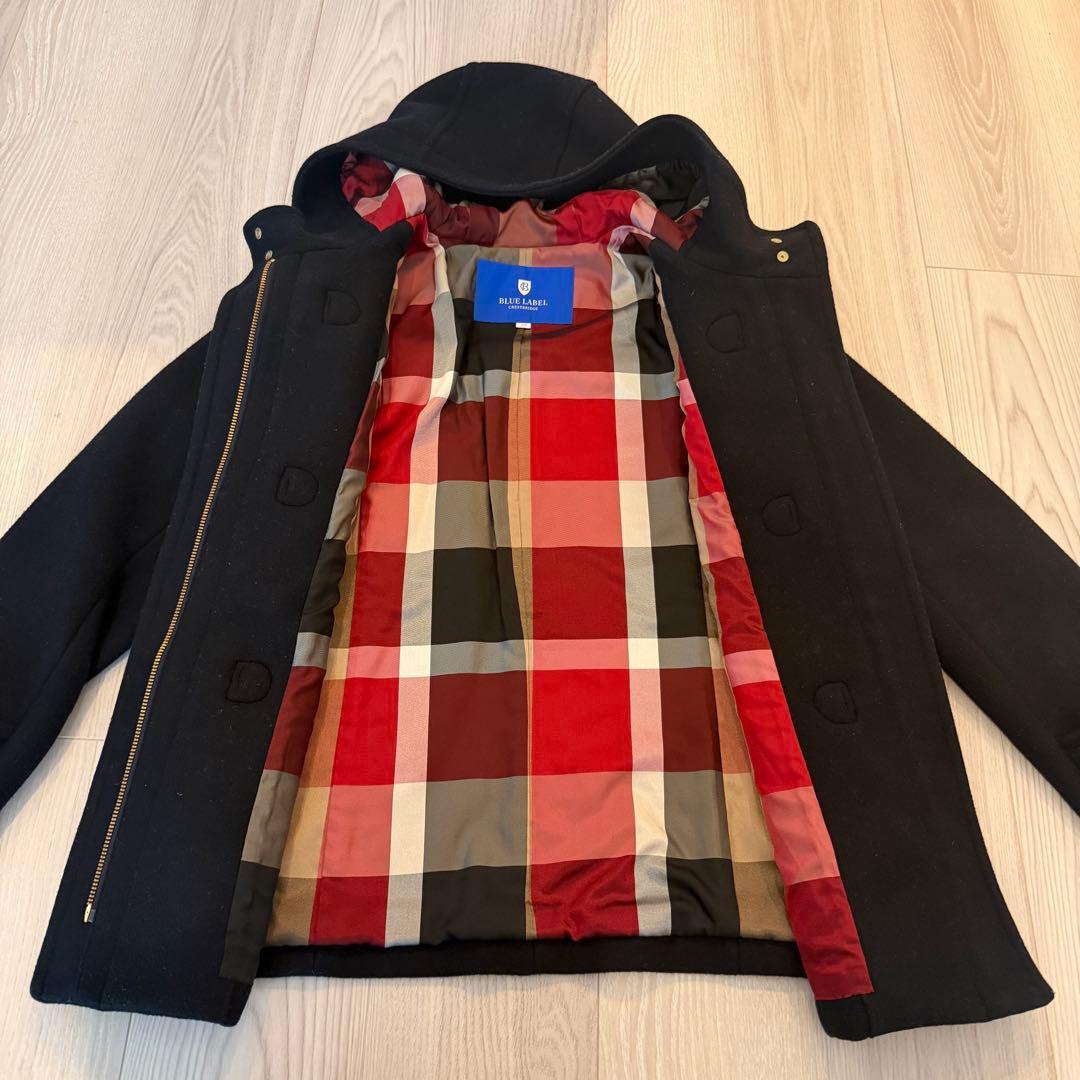 ブルーレーベル　ショート丈ダッフルコート