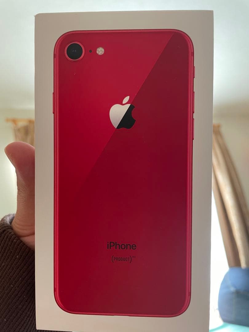 交渉可⭐︎ iPhone8 本体 レッド 最大容量100% Apple