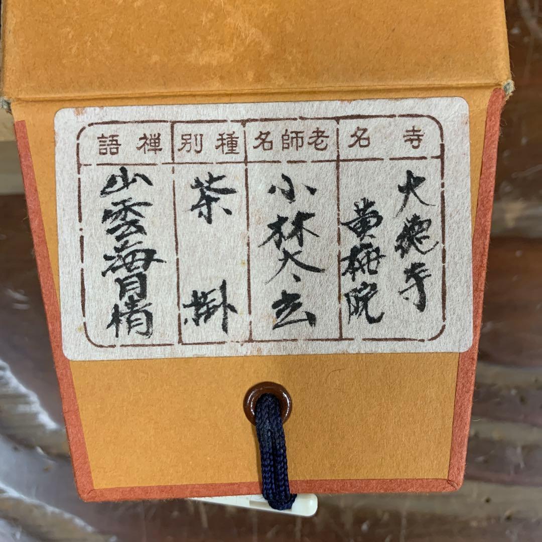 美品 掛け軸 黄梅院 小林太玄作「山雲海月情」共箱 縁起物 禅語