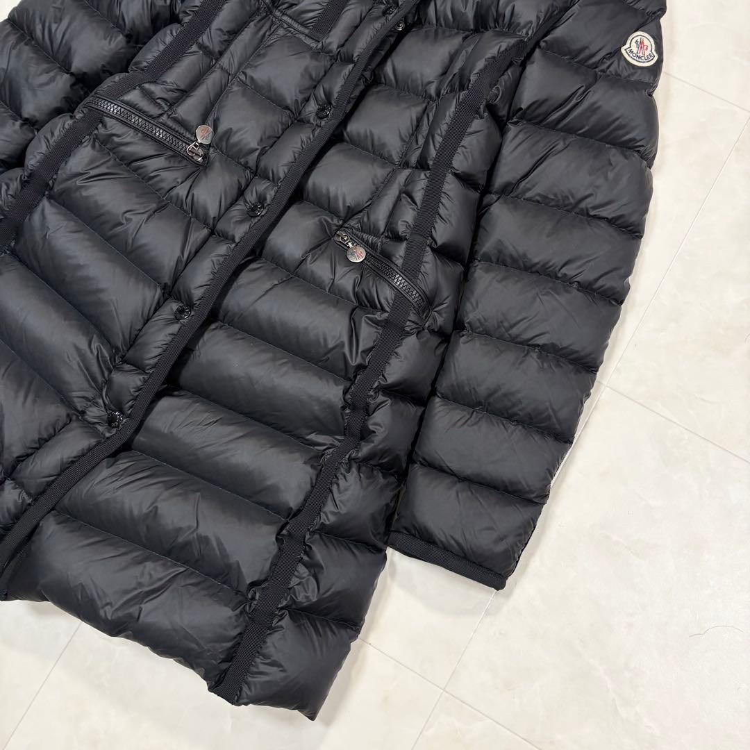 ☆モンクレール Moncler エルミファー Hermifur ブラック ダウン