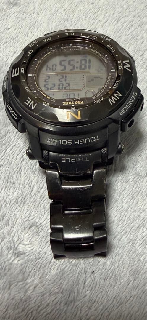 【美品】CASIO PROTREK PRW-2500YT 電波ソーラー