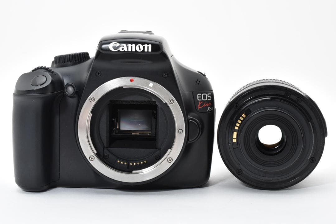 ✨シャッター数少なめ✨Canon kiss X50 手ぶれ補正 バック付き