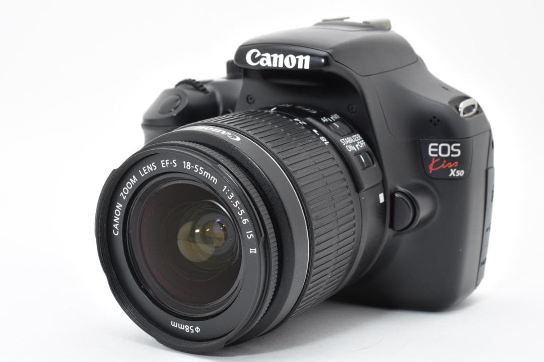 ✨シャッター数少なめ✨Canon kiss X50 手ぶれ補正 バック付き
