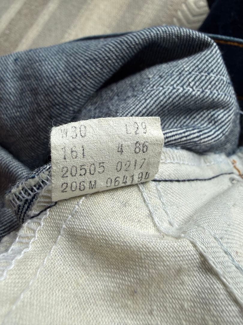 80s リーバイス 505 オレンジタブ USA製 濃紺 W30 L29