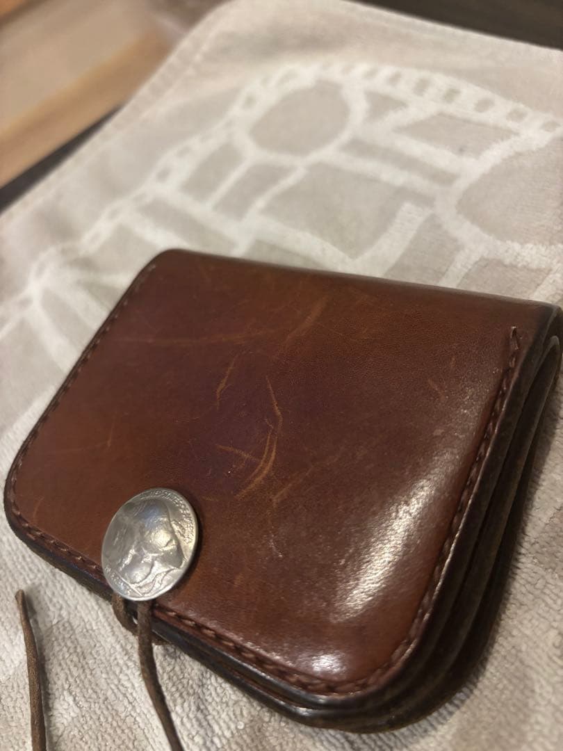 Goro's サドルレザー 二つ折り財布