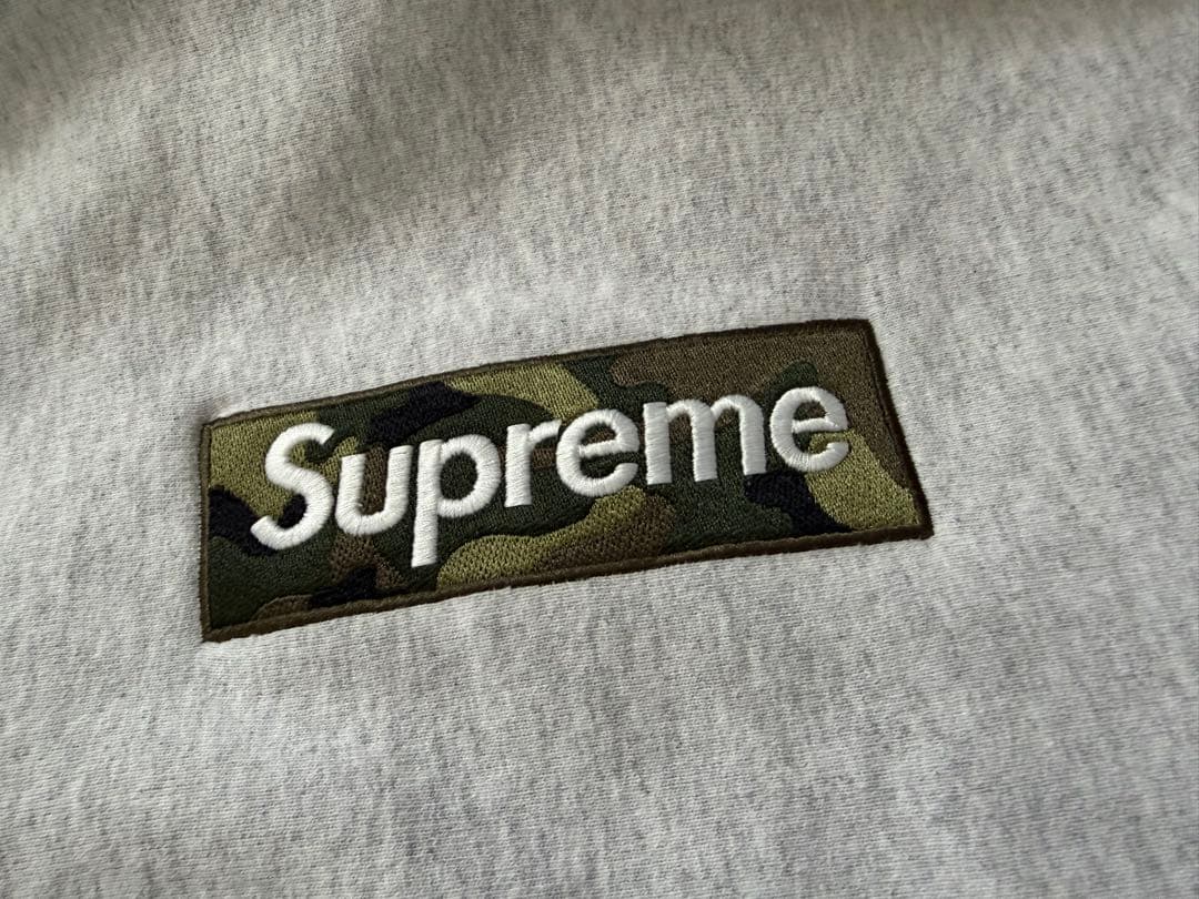 【極美品】Supreme Box Logo Hooded Sweatshirt