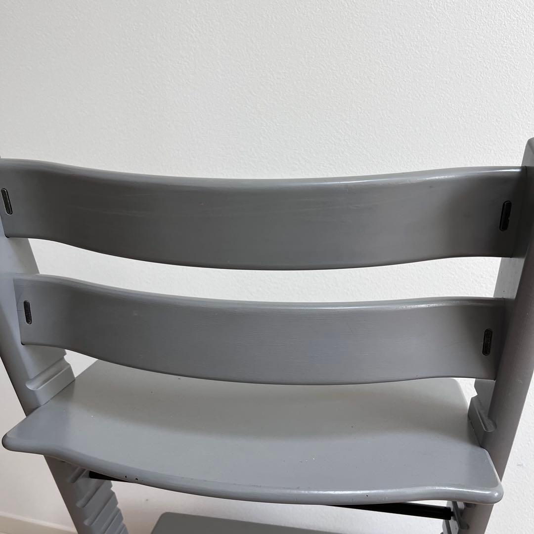 【新型】ストッケ トリップトラップ ストームグレー　No4