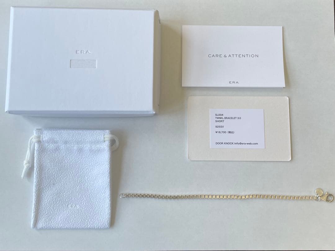 アクセサリー ERA. SL004 / TWNKL BRACELET 3.0