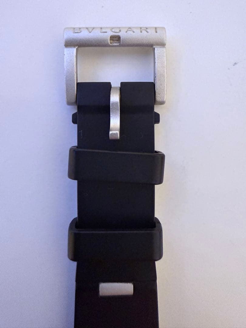 ブルガリ AL32TA アルミニウム デイト クォーツ