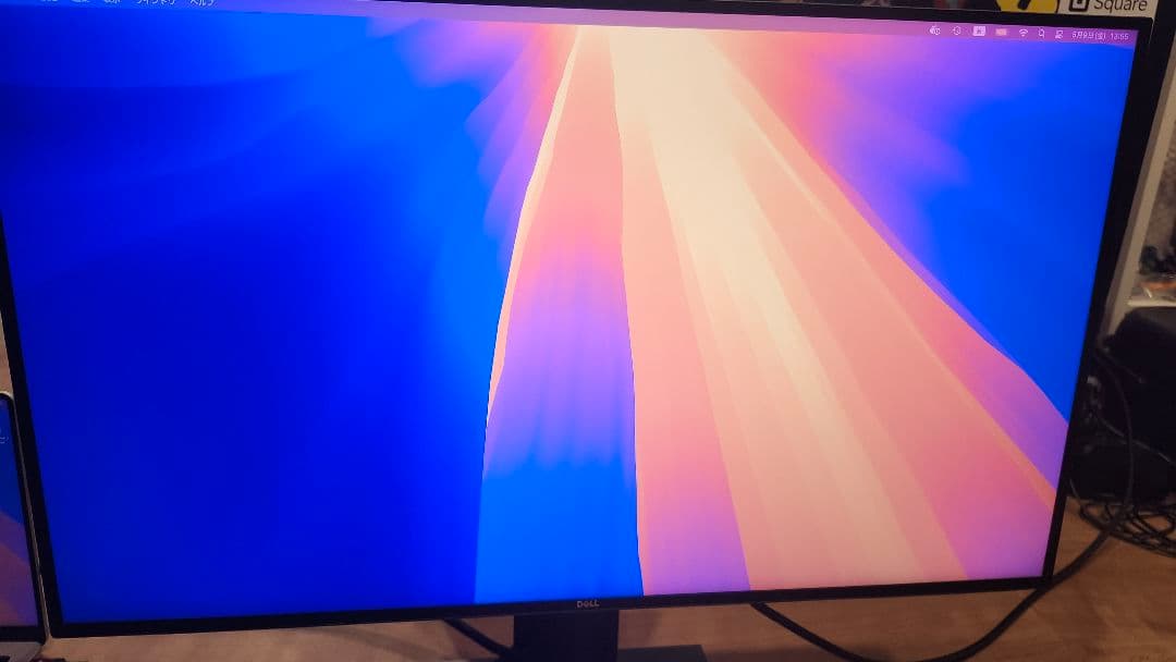 DELL U2720QM 27インチ,4K,モニター,IPS非光沢,本体 箱付き