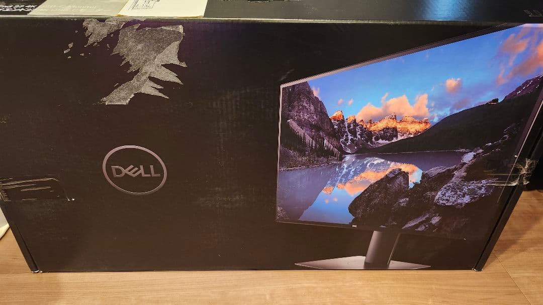 DELL U2720QM 27インチ,4K,モニター,IPS非光沢,本体 箱付き
