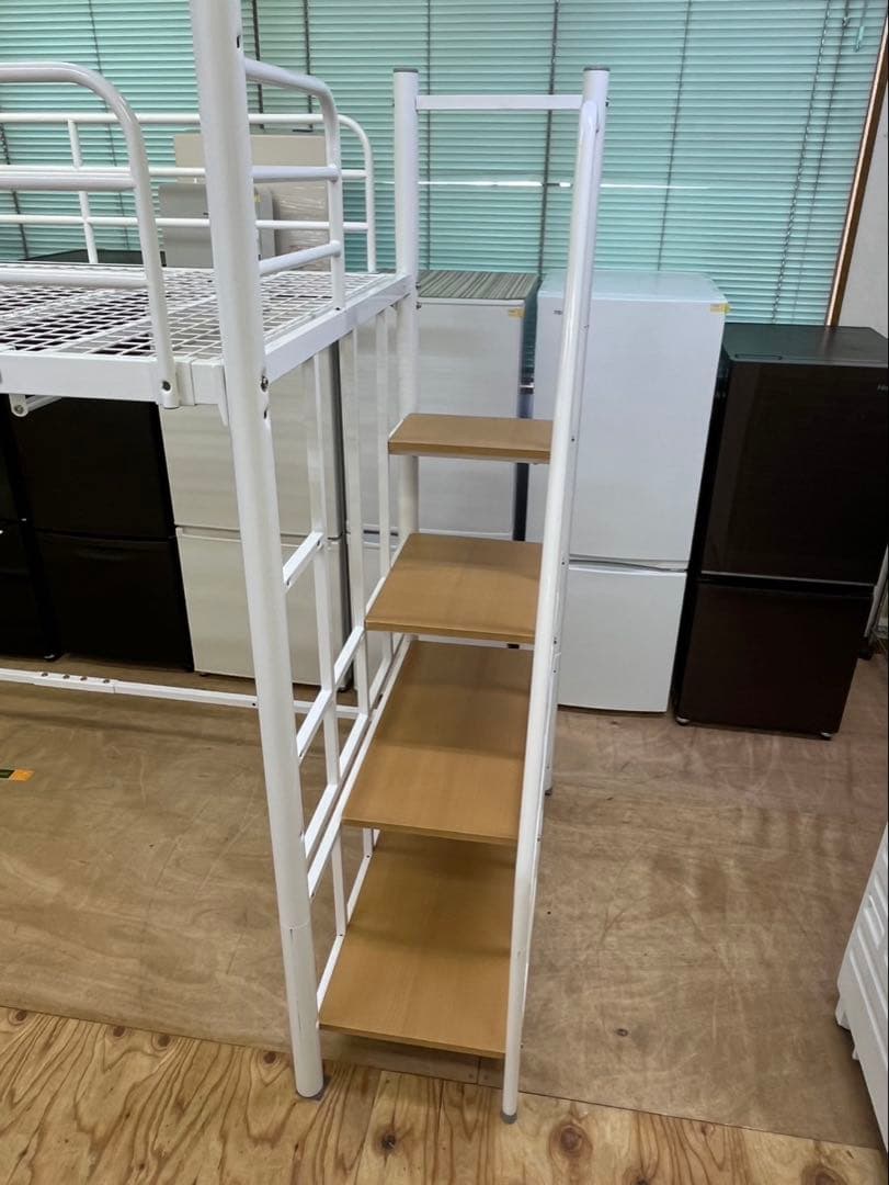 組立て 応相談 ニトリ ロフトベッド 階段付き ベッド 家具