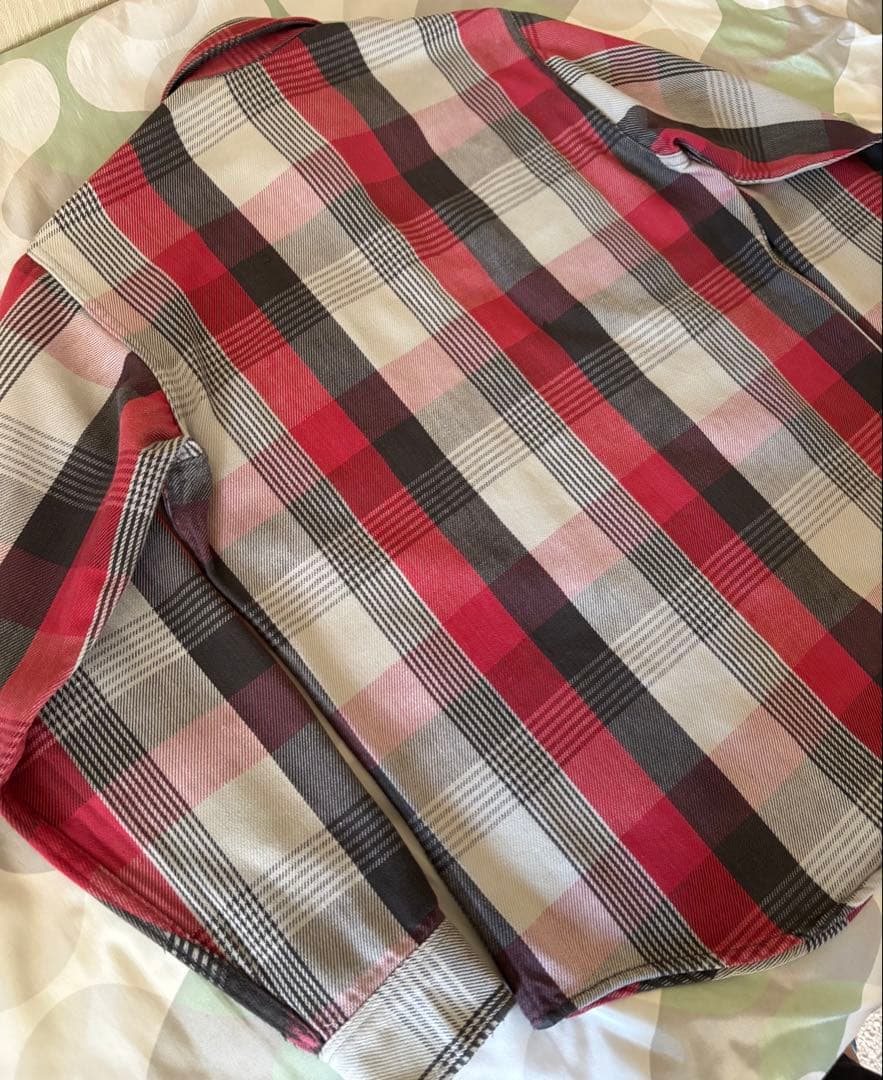 好配色 80s BIGMACビンテージ ネルシャツ オンブレ チェック USA製