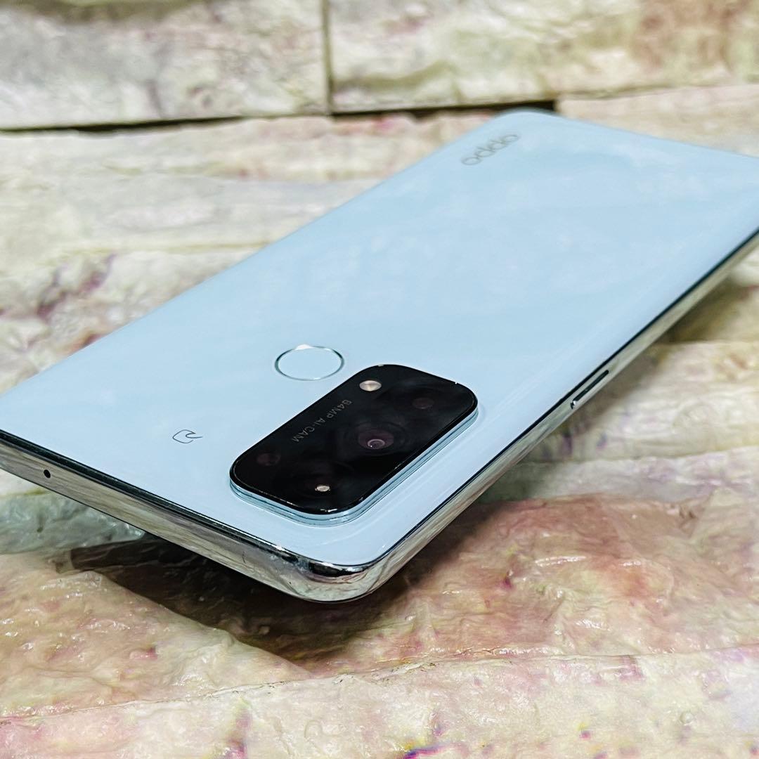 SIMフリー OPPO Reno5 A 128GB アイスブルー