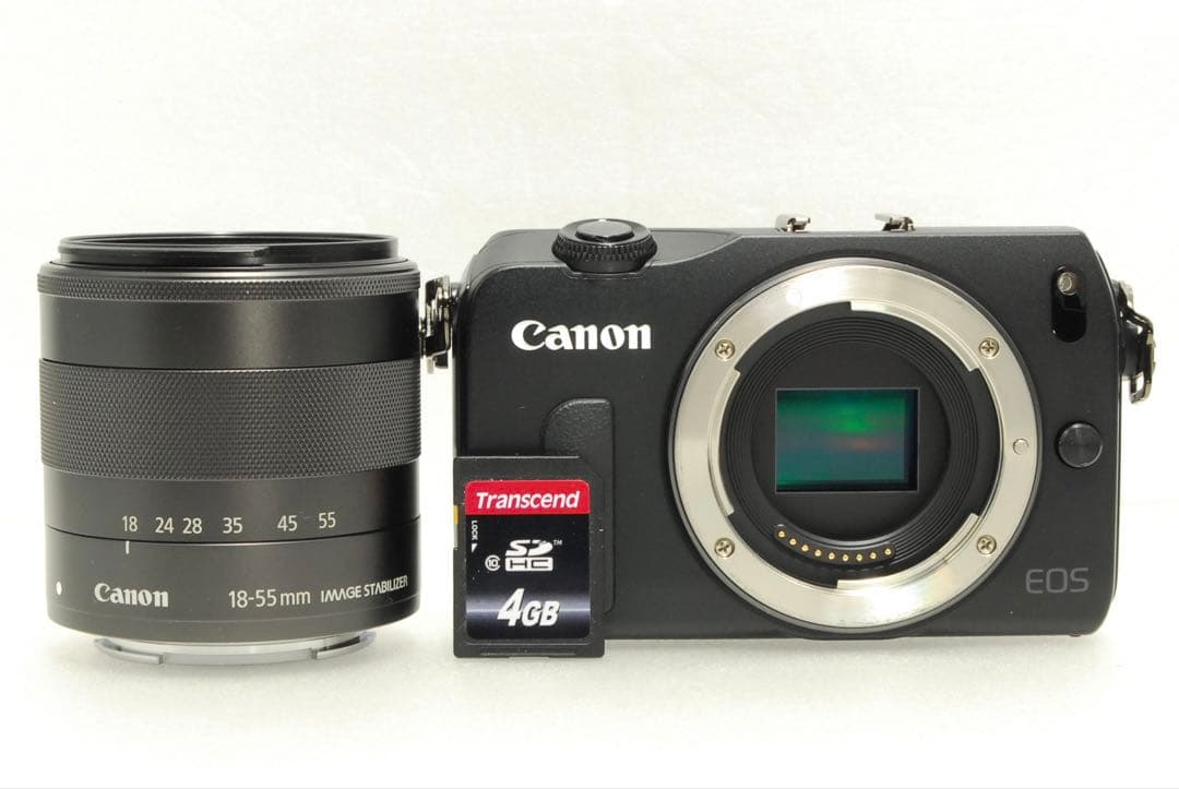 Canon EOS M ❤️レンズキット キヤノン ミラーレス 一眼レフ カメラ