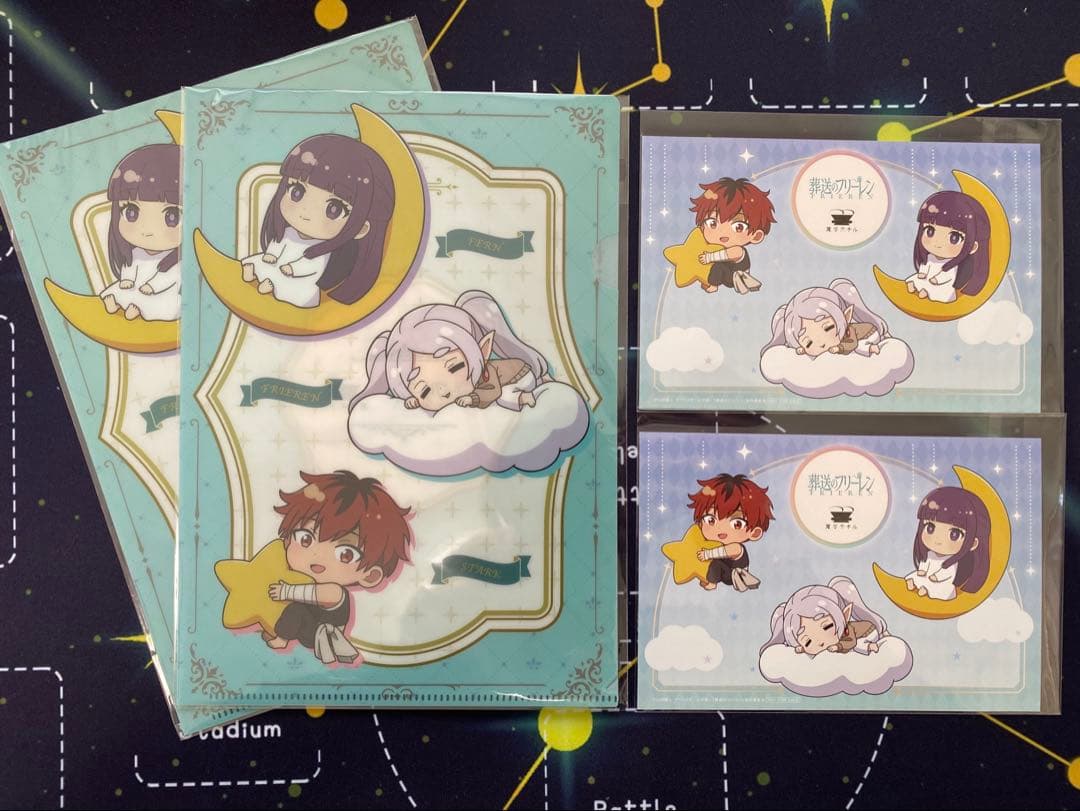 d*2様 葬送のフリーレン×変なホテルコラボ ポストカード&クリアファイル　2枚