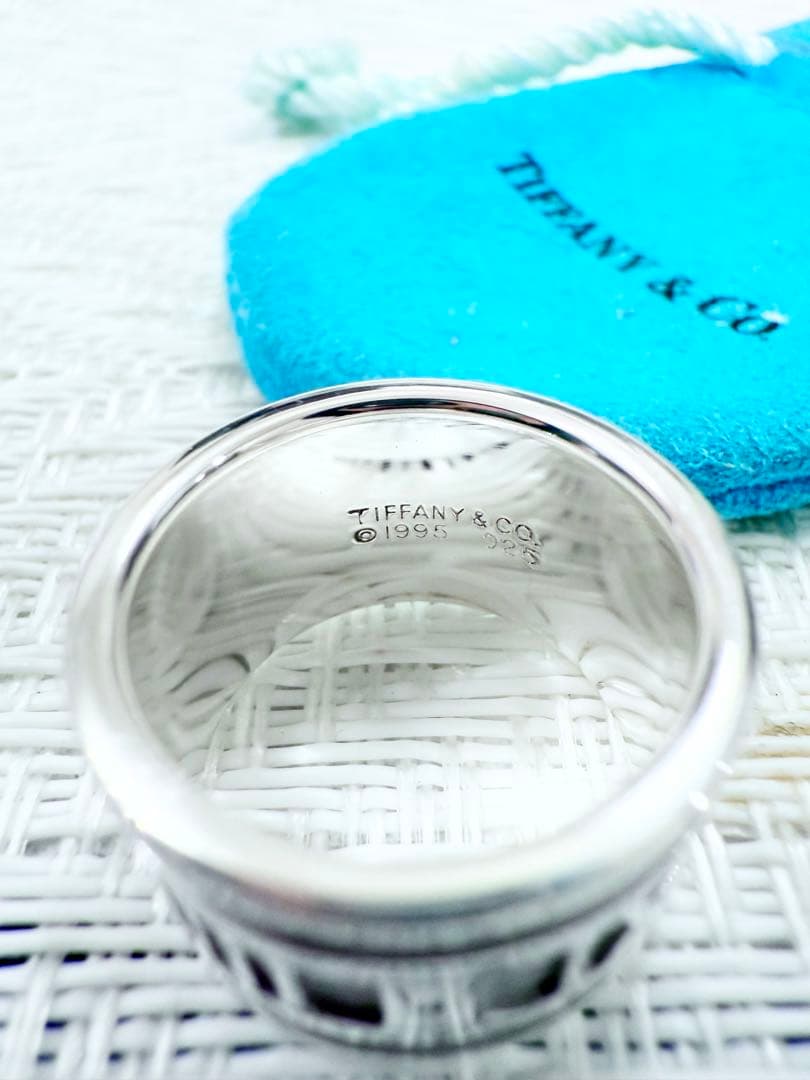 ティファニー　アトラス　ワイド　指輪　リング　11.5号　研磨仕上げ済み　925