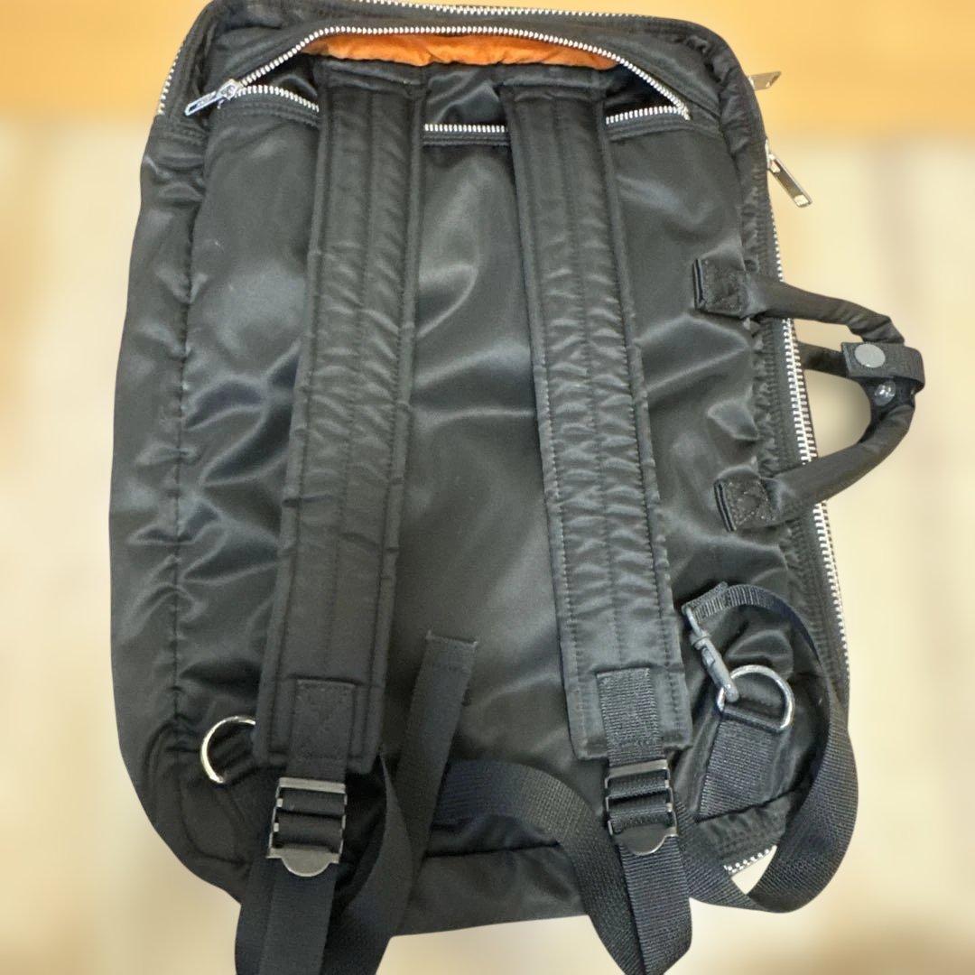 PORTER ポーター タンカー 3way 2層式　ブラック　美品　ストラップ無