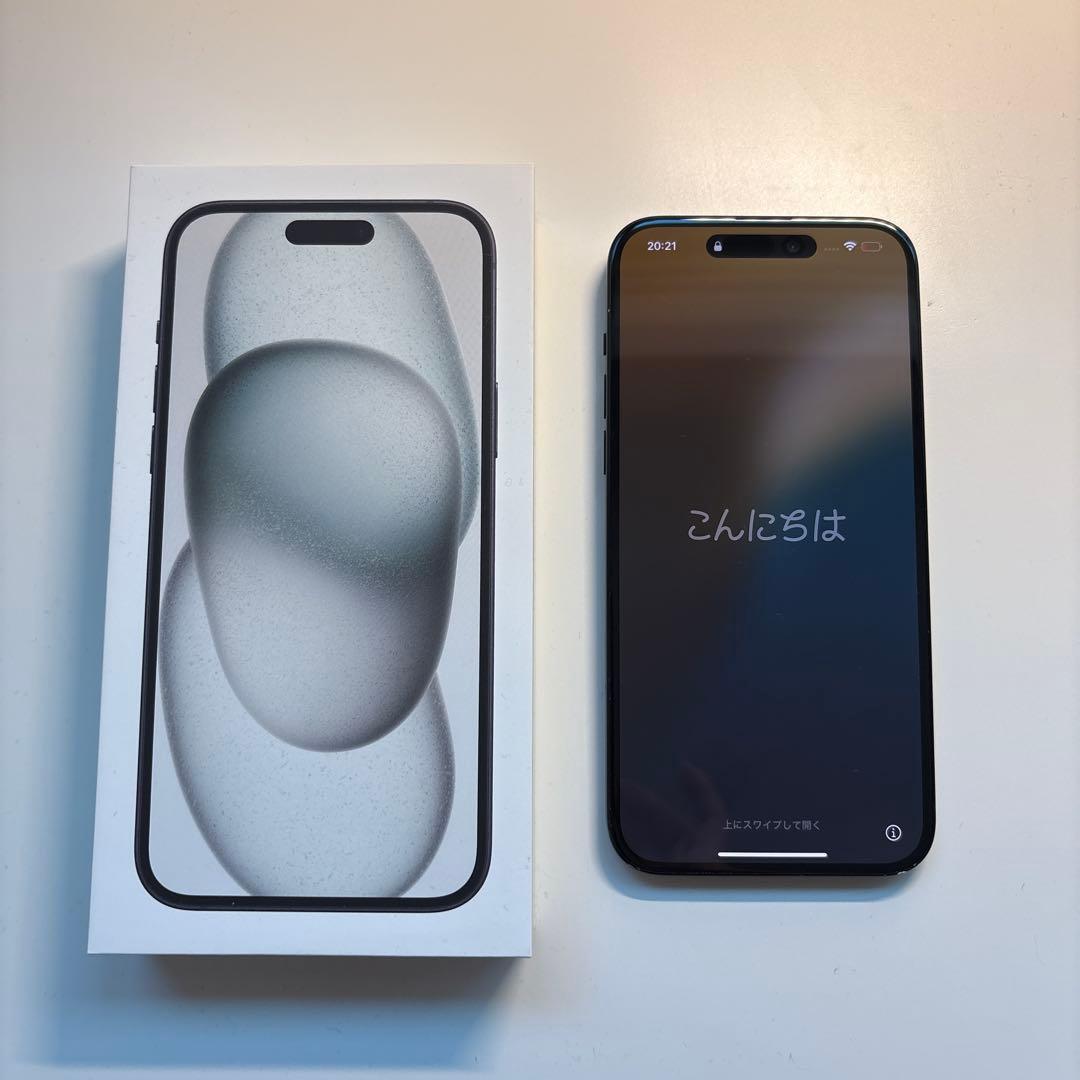 iPhone15plus 256GB SIMフリー ブラック