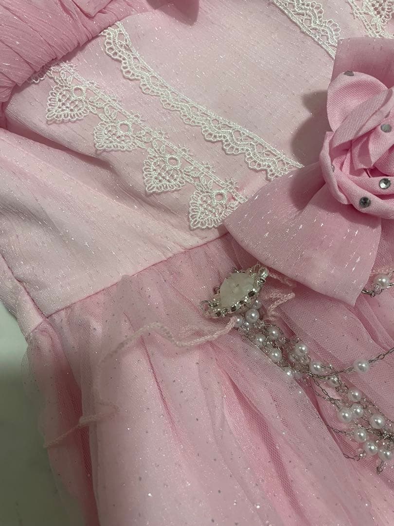 ゴスロリ・ロリータ ピンクドレス コスプレ　天使系　姫系