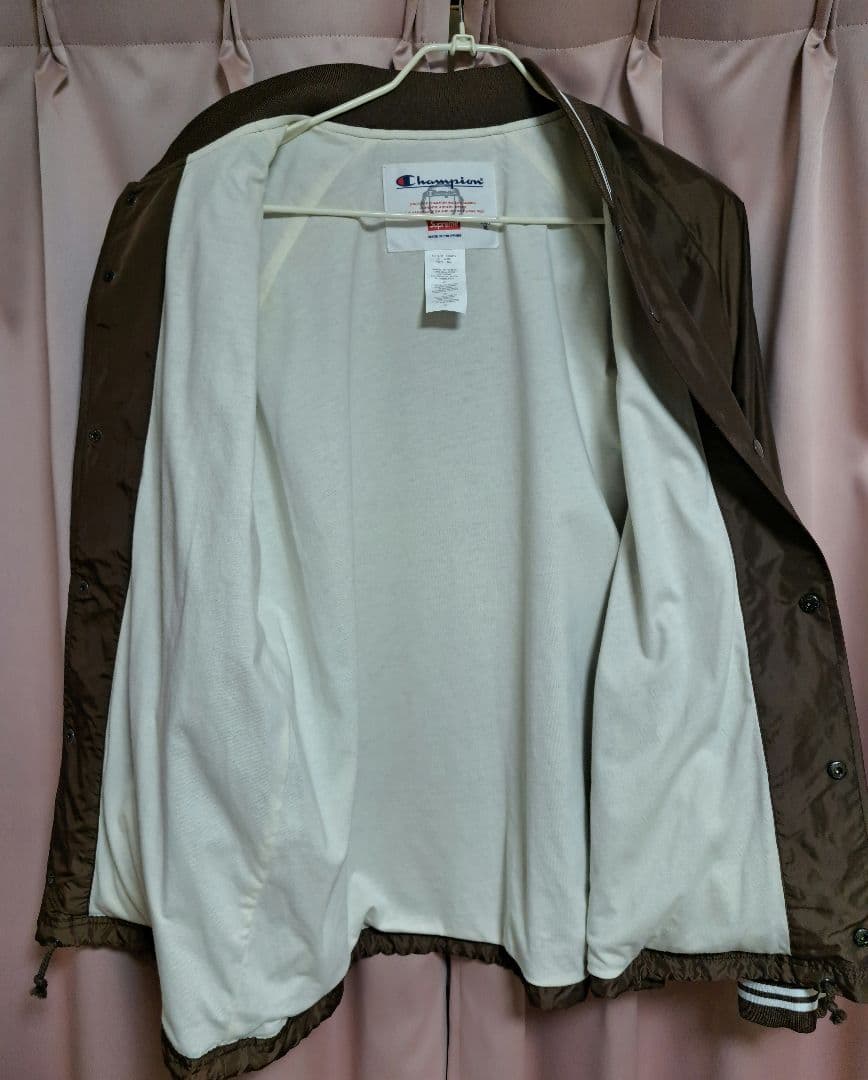 Supreme コーチジャケット XL ブラウン チャンピオン
