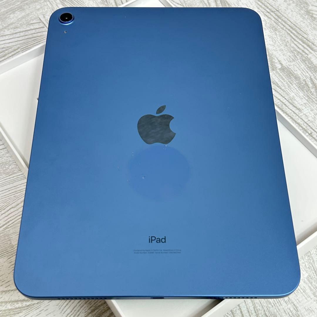 iPad（第10世代）3L204J/A Wi-Fi 64GB ブルー　①