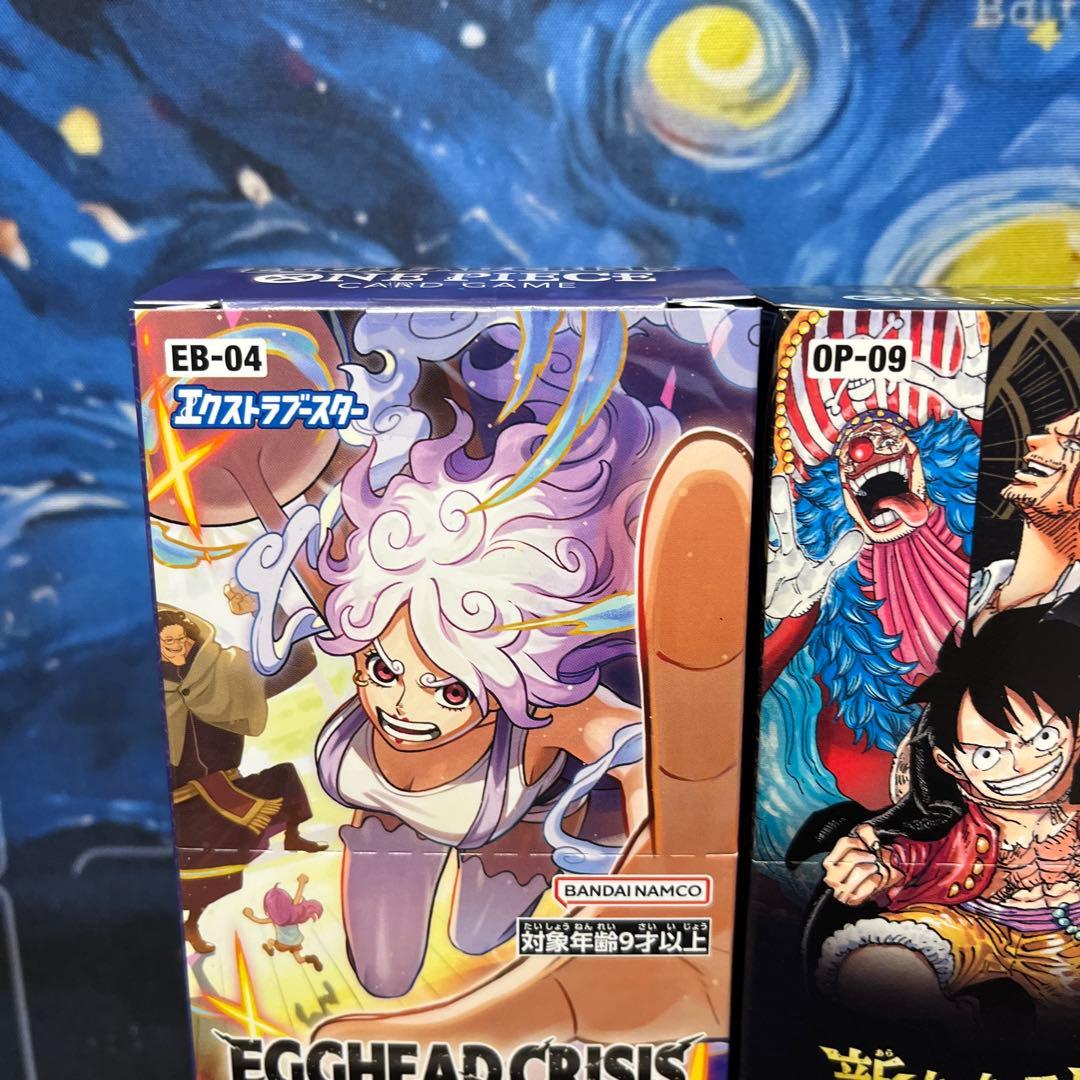 ワンピースカード 4BOXまとめ売り　テープ付　EGGHEAD CRISIS 他