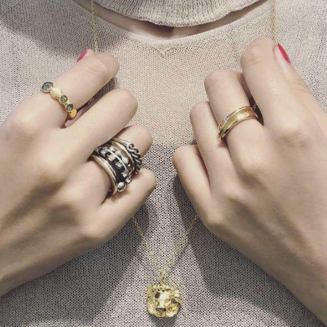 美品　イオッセリアーニ　リング　Couple Ring Gold ゴールド