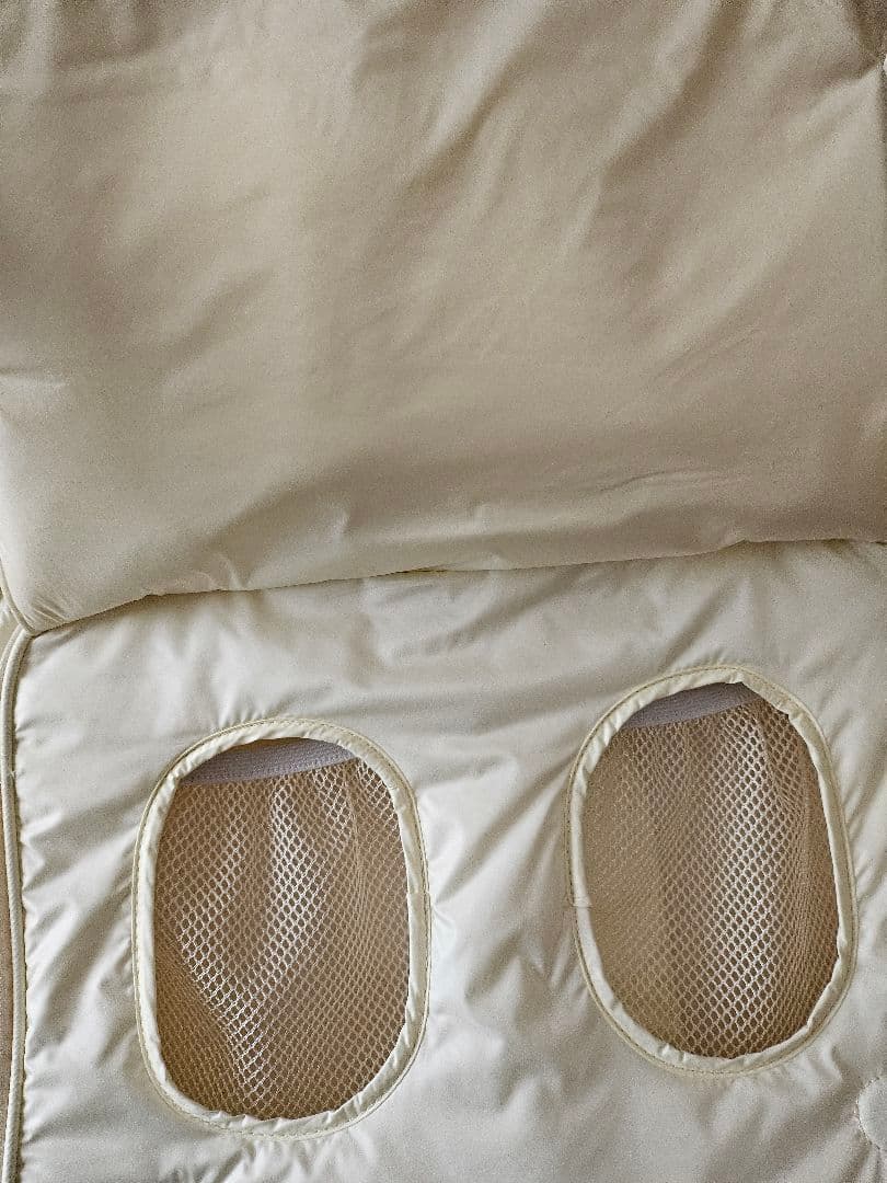 【calin】マザーズバッグ ダブルジッパー　マグネットタイプ