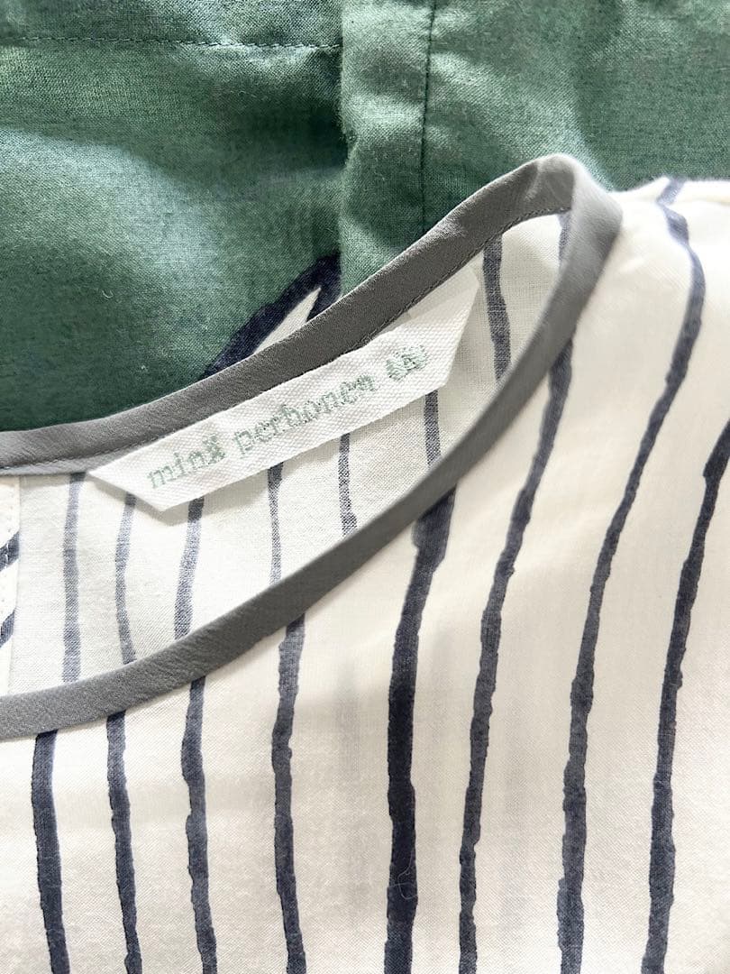 【美品】mina perhonen swing　コットンシルク　ブラウス　限定