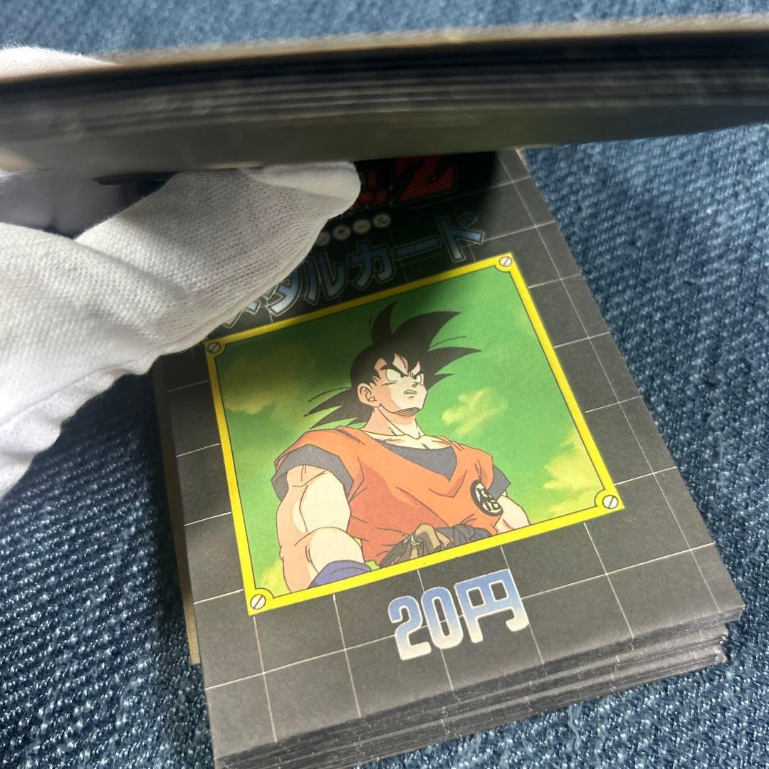 ドラゴンボールＺ　メタルカード１９９１年　新品未開封　ppカード束　レトロ希少