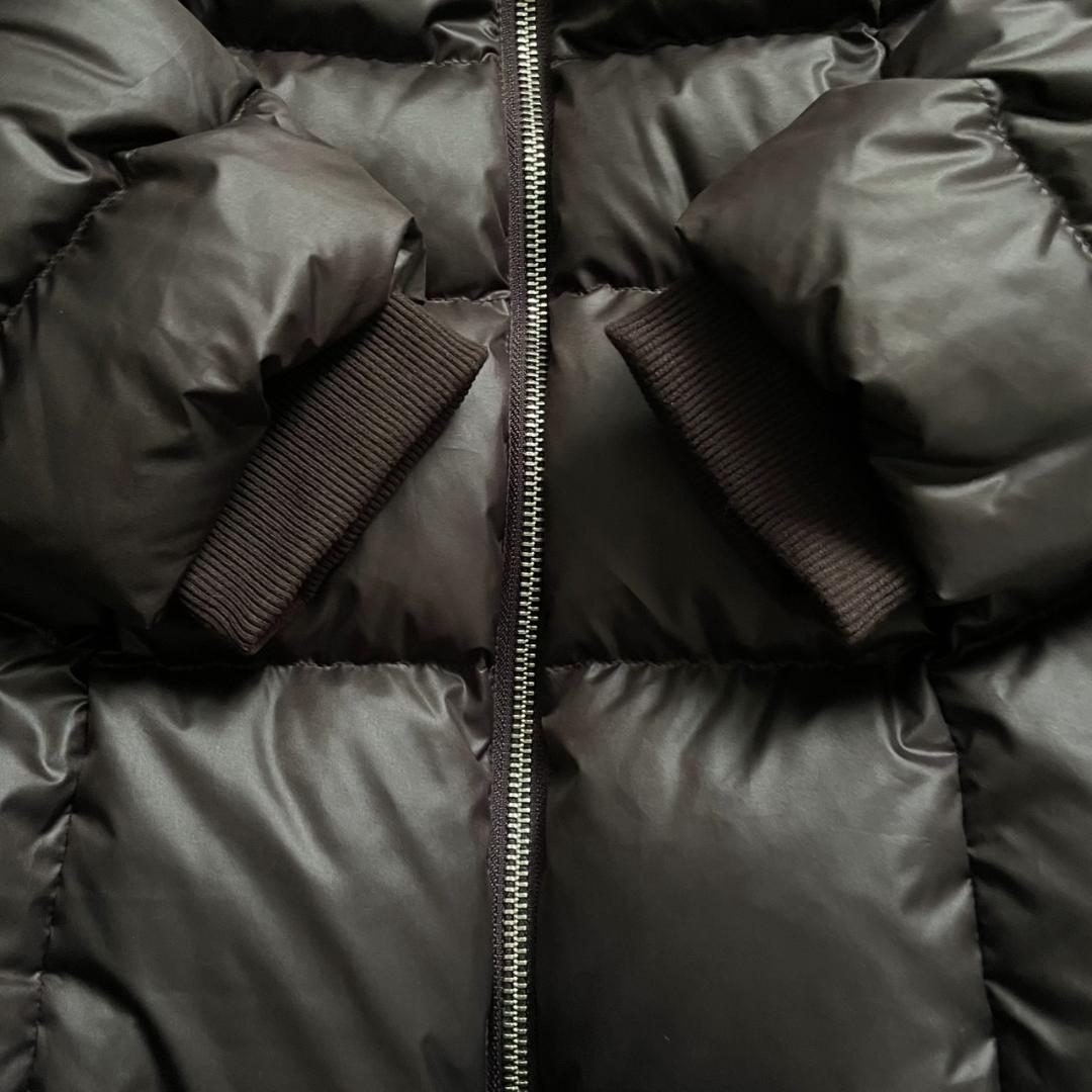 極美品✨anuans　アニュアンス　ファーカラーダウンコート　ブラウン　M