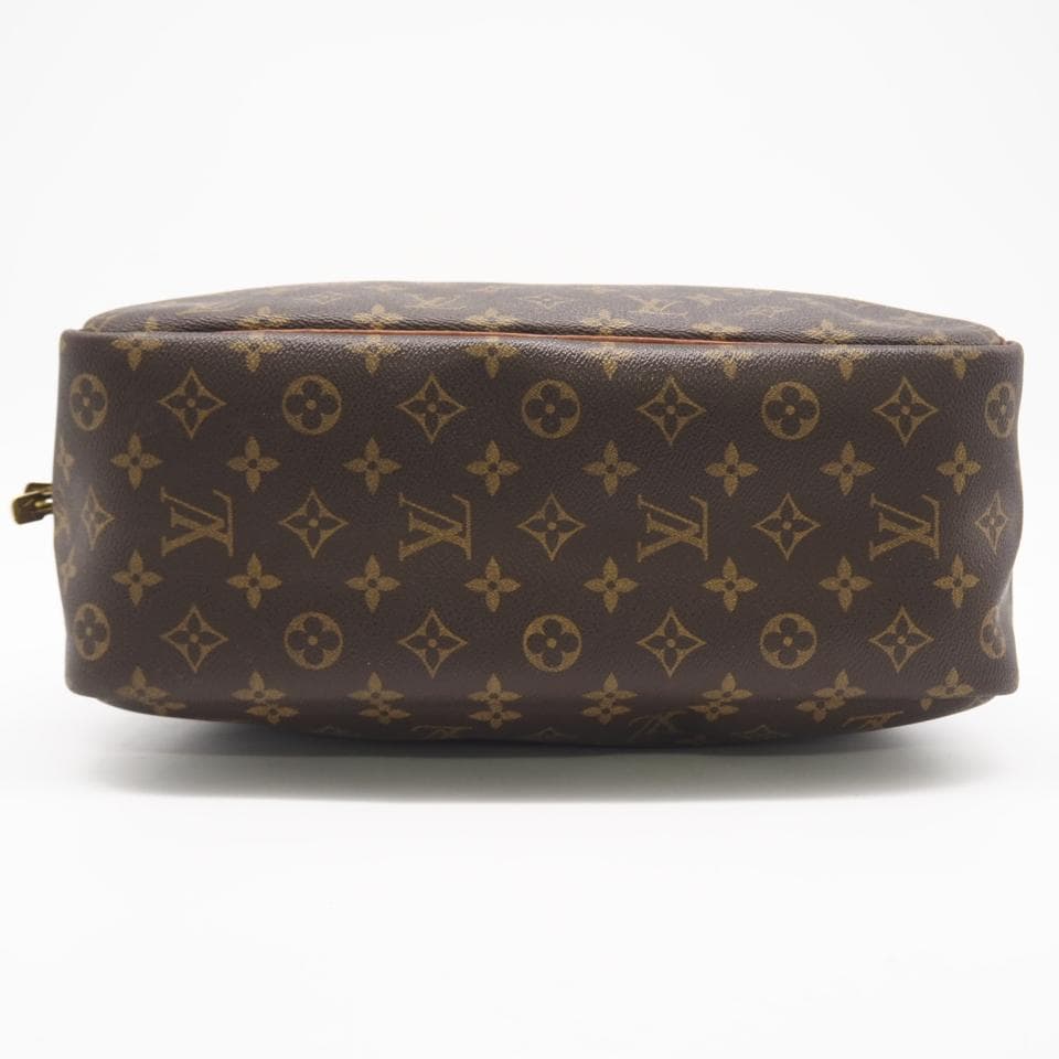 LOUIS VUITTON ハンドバッグ モノグラム ドーヴィル ブラウン 茶