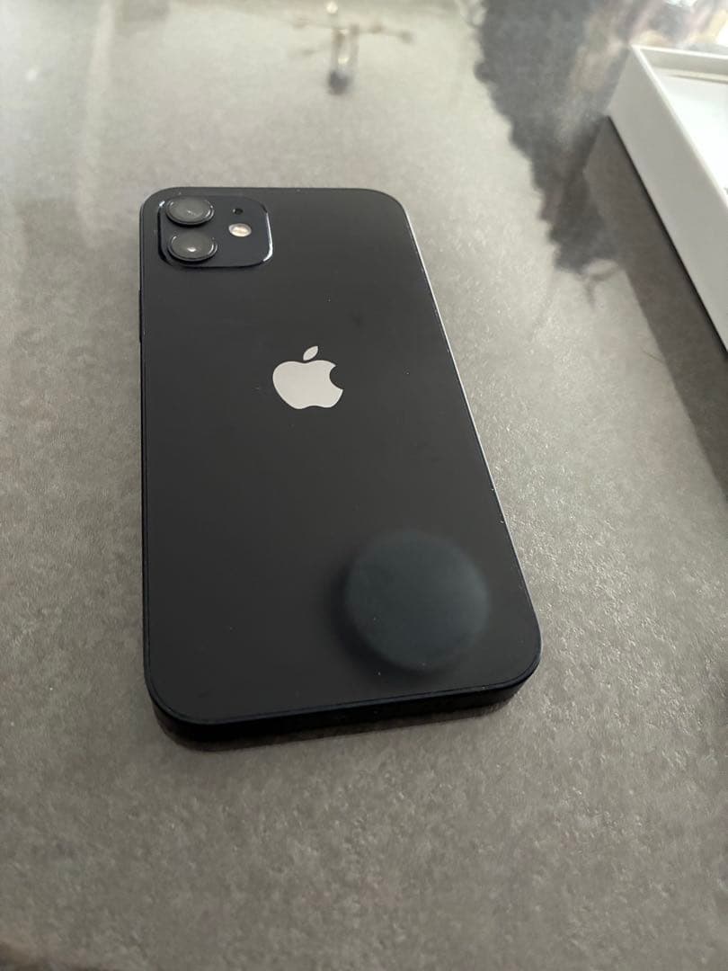 【津田】Apple iPhone 12 ブラック 本体