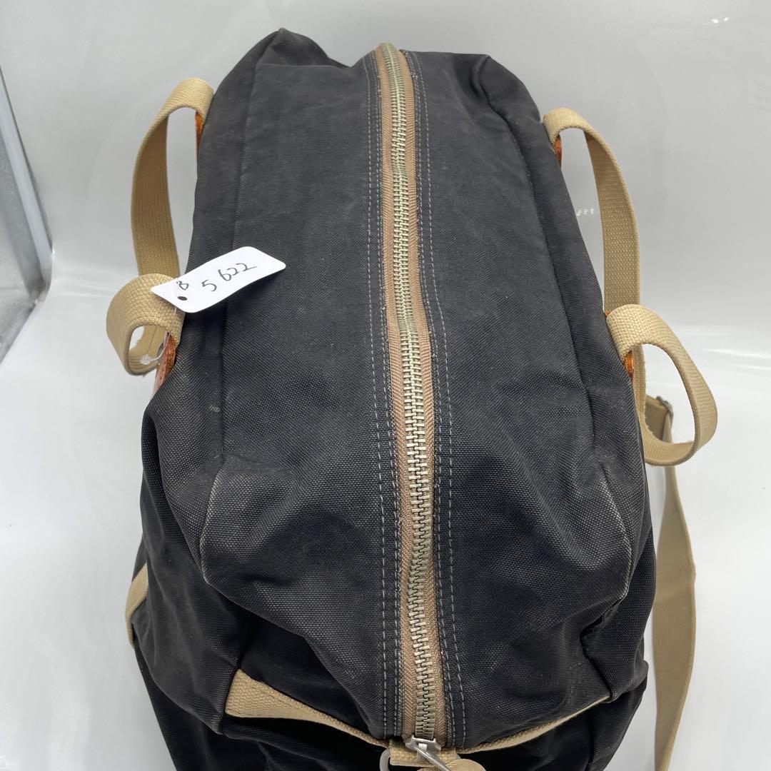 BN5622●一澤帆布製 ボストンバッグ ショルダーバッグ ショルダー紐付