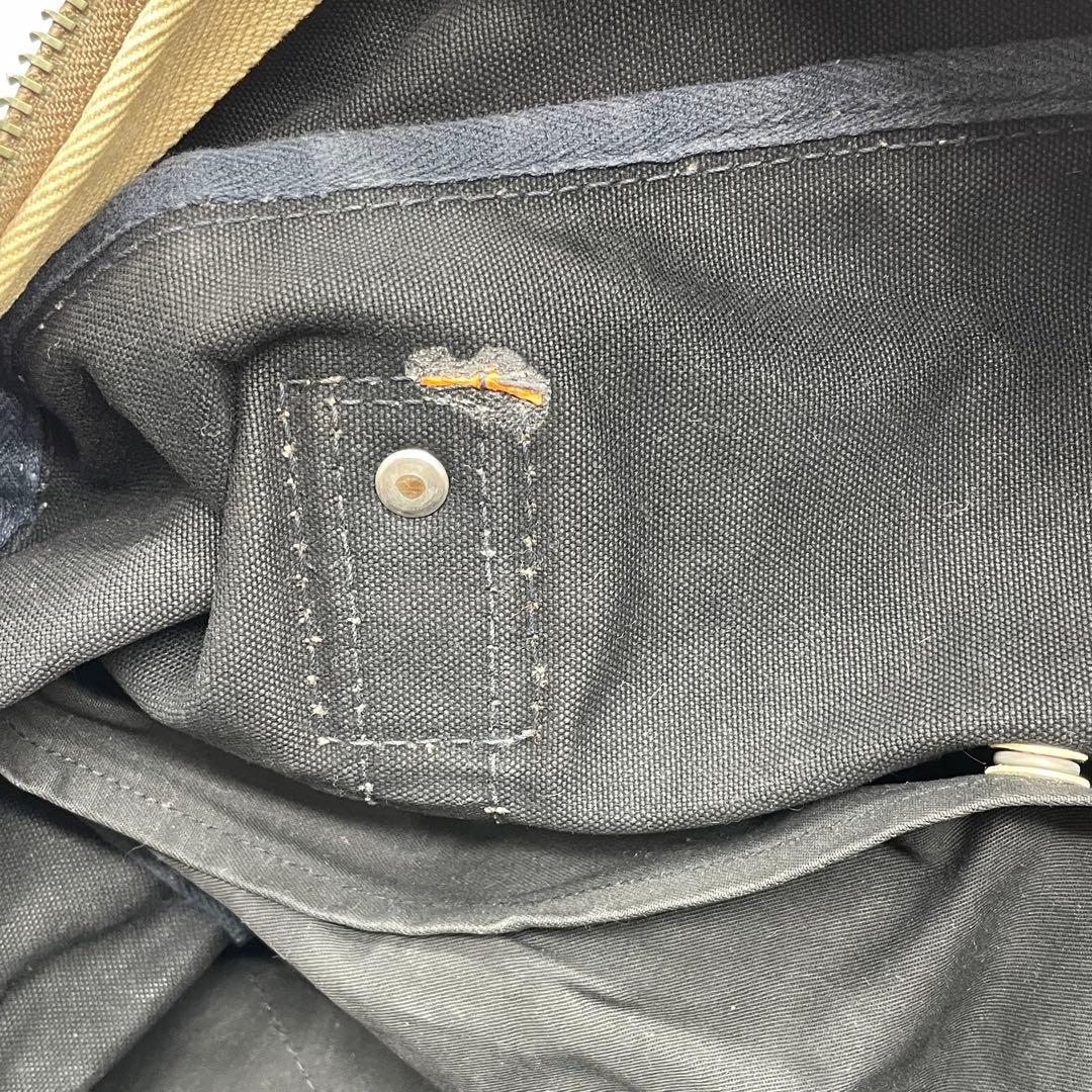 BN5622●一澤帆布製 ボストンバッグ ショルダーバッグ ショルダー紐付