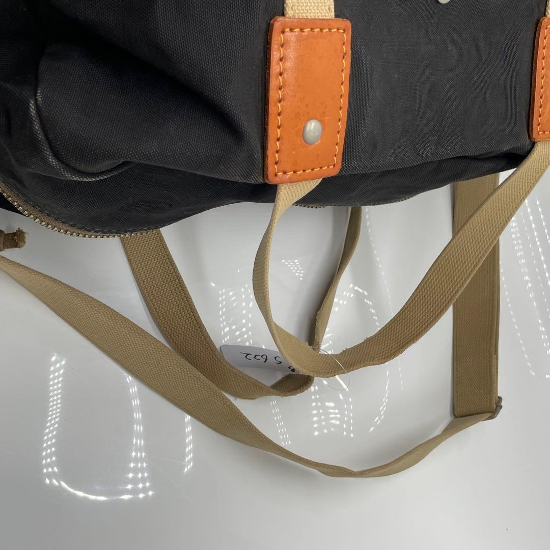 BN5622●一澤帆布製 ボストンバッグ ショルダーバッグ ショルダー紐付