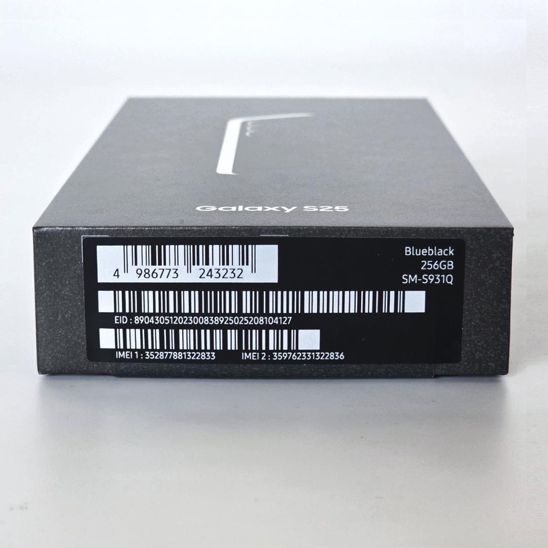 新品未開封 Galaxy S25 Samsung.com限定色 SM-S931Q