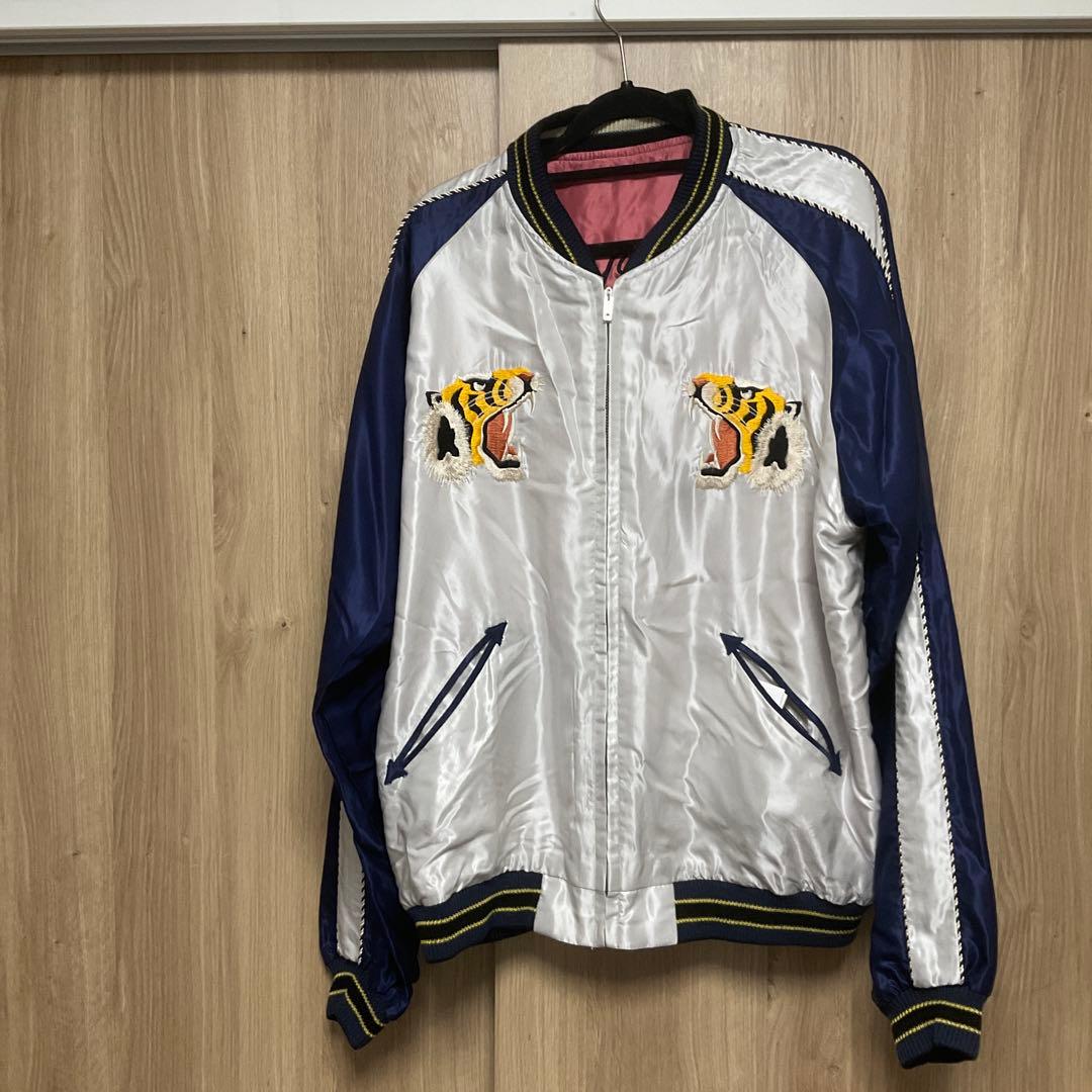 く*ー様 東洋エンタープライズ スカジャン リバーシブル 2XL