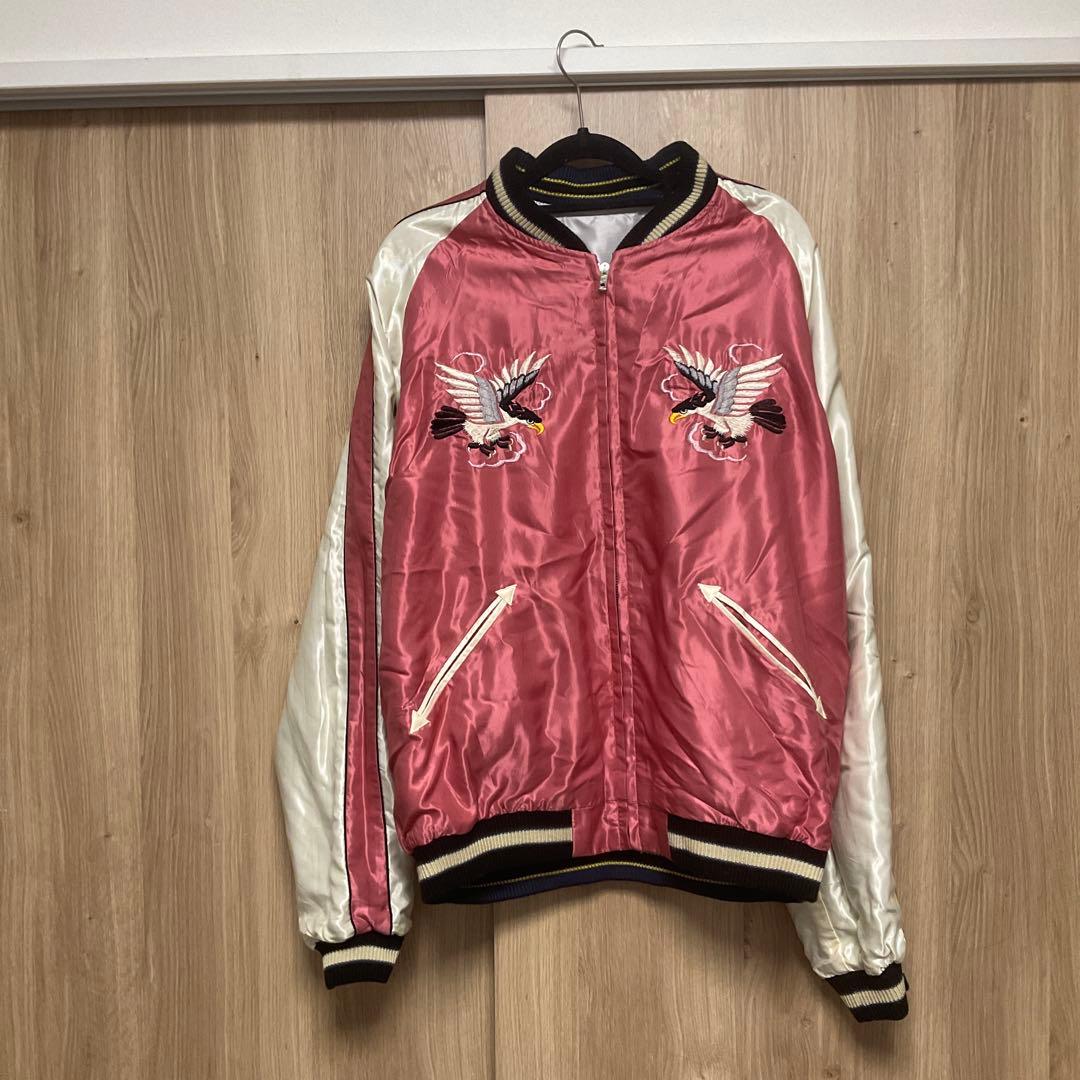 く*ー様 東洋エンタープライズ スカジャン リバーシブル 2XL