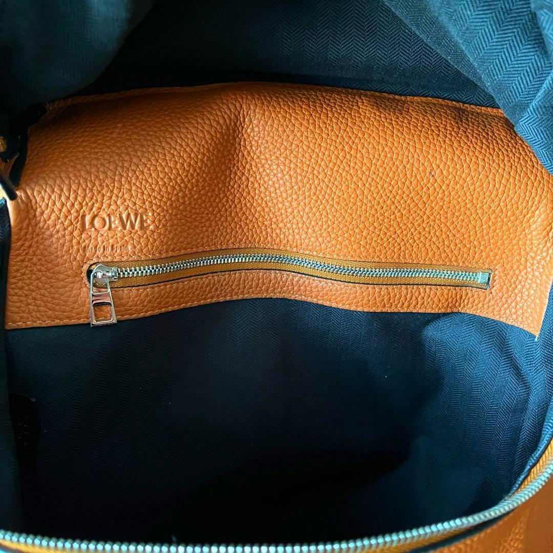 【美品！！】LOEWE ロエベ Tバックパック スモール アナグラム ブラウン