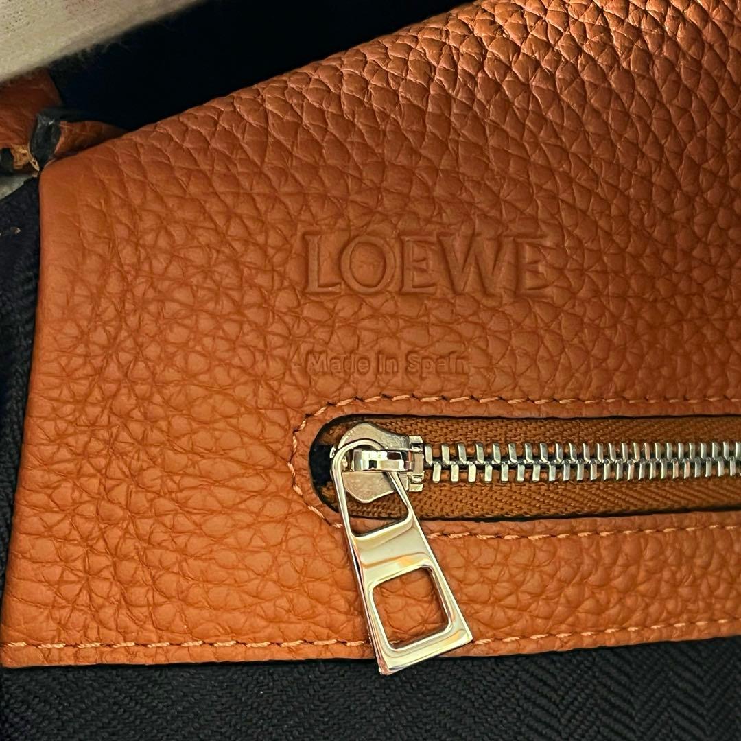 【美品！！】LOEWE ロエベ Tバックパック スモール アナグラム ブラウン